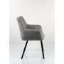 Krzesło DELUXE KR-163 Tkanina STRONG 14 Noga Metalowa